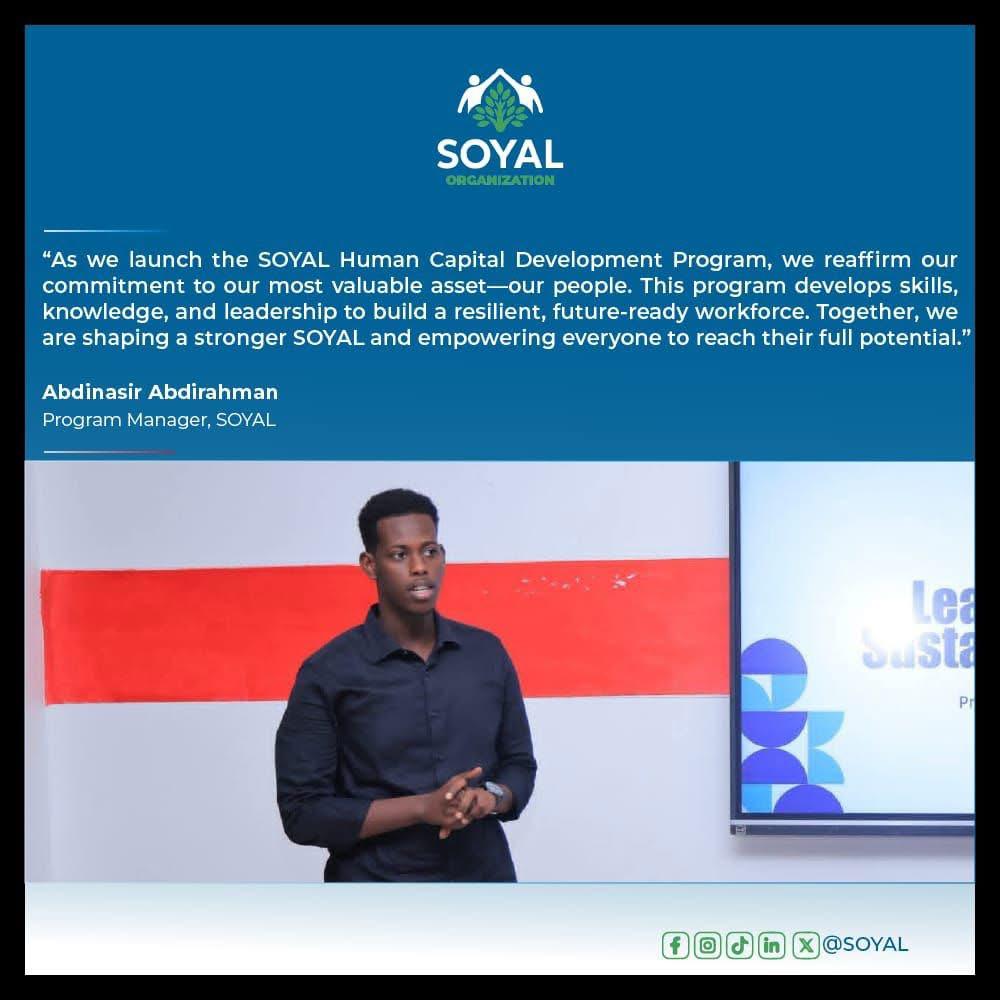Launch of SOYAL Human Capital Development Program